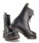 Botas Steel 10 Ojales Negro  Air