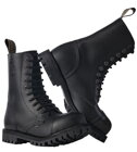 Botas Steel 10 Ojales Negro BO