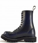 Botas Steel 10 Ojales Azul Envejecido
