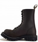 Botas Steel 10 Ojales Marrón