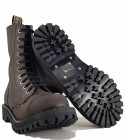 Botas Steel 10 Ojales Marrón