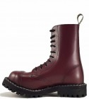 Botas Steel 10 Ojales Burdeos