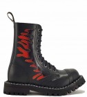 Botas Steel 10 Ojales Llamas