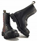 Botas Steel 10 Ojales Llamas