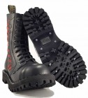Botas Steel 10 Ojales Llamas