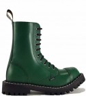 Botas Steel 10 Ojales Verde
