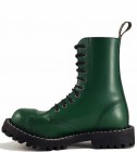 Botas Steel 10 Ojales Verde