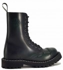 Botas Steel 10 Ojales Verde Envejecido