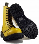 Botas Steel 10 Ojales Amarillo