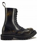 Botas Steel 10 Ojales Amarillo Envejecido