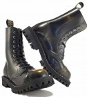 Botas Steel 10 Ojales Amarillo Envejecido