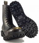 Botas Steel 10 Ojales Amarillo Envejecido