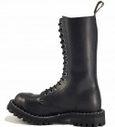 Botas Steel 15 Ojales Negros
