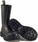 Botas Steel 15 Ojales Negros