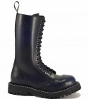 Botas Steel 15 Ojales Azul Envejecido