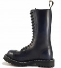 Botas Steel 15 Ojales Azul Envejecido