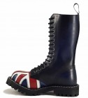 Botas Steel 15 Ojales Bandera Británica