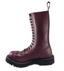 Botas Steel 15 Ojales Burdeos