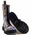 Botas Steel 15 Ojales Graffiti