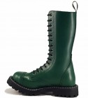 Botas Steel 15 Ojales Verde
