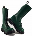 Botas Steel 15 Ojales Verde