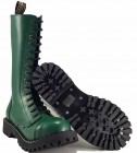 Botas Steel 15 Ojales Verde