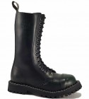 Botas Steel 15 Ojales Verde Envejecido