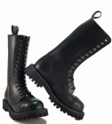 Botas Steel 15 Ojales Verde Envejecido