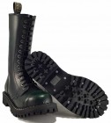 Botas Steel 15 Ojales Verde Envejecido