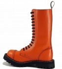 Botas Steel 15 Ojales Naranja