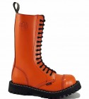 Botas Steel 15 Ojales Naranja