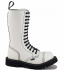 Botas Steel 15 Ojales Blanco