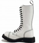 Botas Steel 15 Ojales Blanco