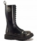 Botas Steel 15 Ojales Blanco Envejecido