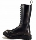 Botas Steel 15 Ojales Blanco Envejecido
