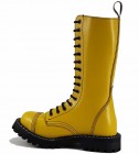 Botas Steel 15 Ojales Amarillo