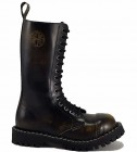 Botas Steel 15 Ojales Amarillo Envejecido