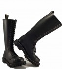 Botas Steel 20 Ojales Negro