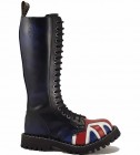 Botas Steel 20 Ojales Bandera Britanica