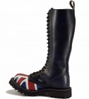 Botas Steel 20 Ojales Bandera Britanica