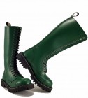 Botas Steel 20 Ojales Verde