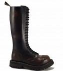 Botas Steel 20 Ojales Naranjas Envejecido