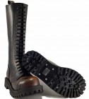 Botas Steel 20 Ojales Naranjas Envejecido