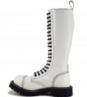 Botas Steel 20 Ojales Blanco