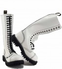 Botas Steel 20 Ojales Blanco
