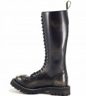 Botas Steel 20 Ojales Blanco Envejecido