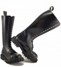 Botas Steel 20 Ojales Blanco Envejecido