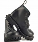 Botas Steel 6 Ojales Negro