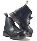 Botas Steel 6 Ojales Negro Air