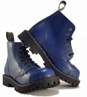 Botas Steel 6 Ojales Azul
